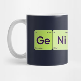 Genius Periodic Table of Elements Mug